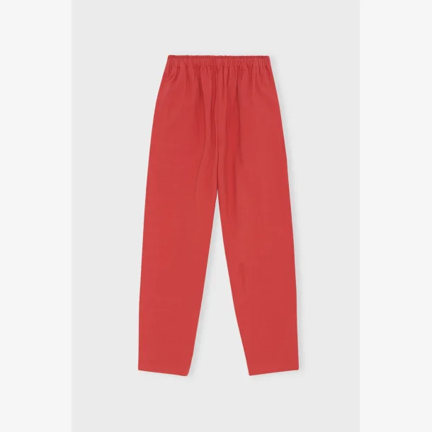 LOWER PANTS CREPE - CRANBERRY