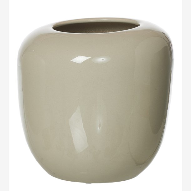 ANIA vase, Glossy Sand