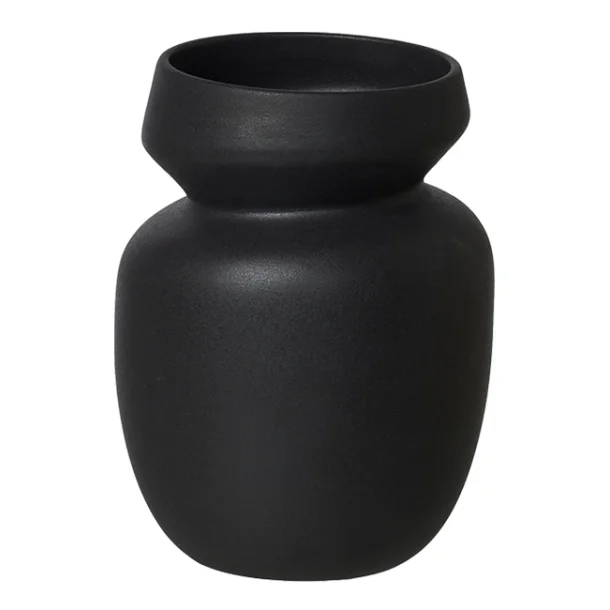 ANIA vase, sand finish, Sort