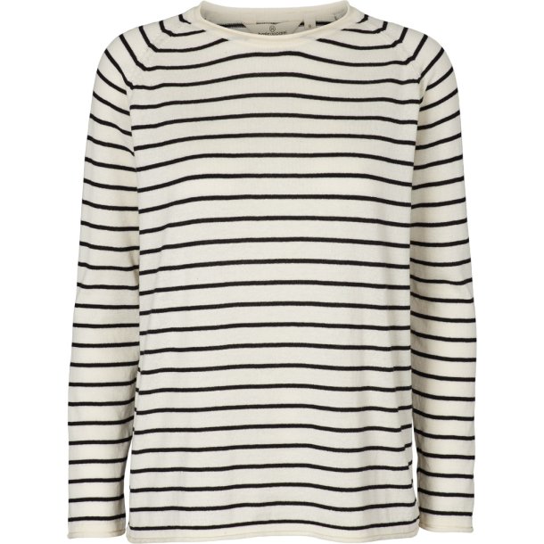 Soya Sweater Stripe - White