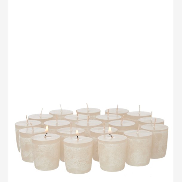 Timber Votives, 20 pcs, Moon