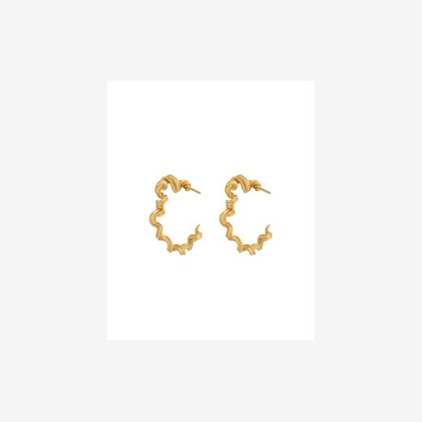 ALCHEMY HOOP EARRINGS GILDED